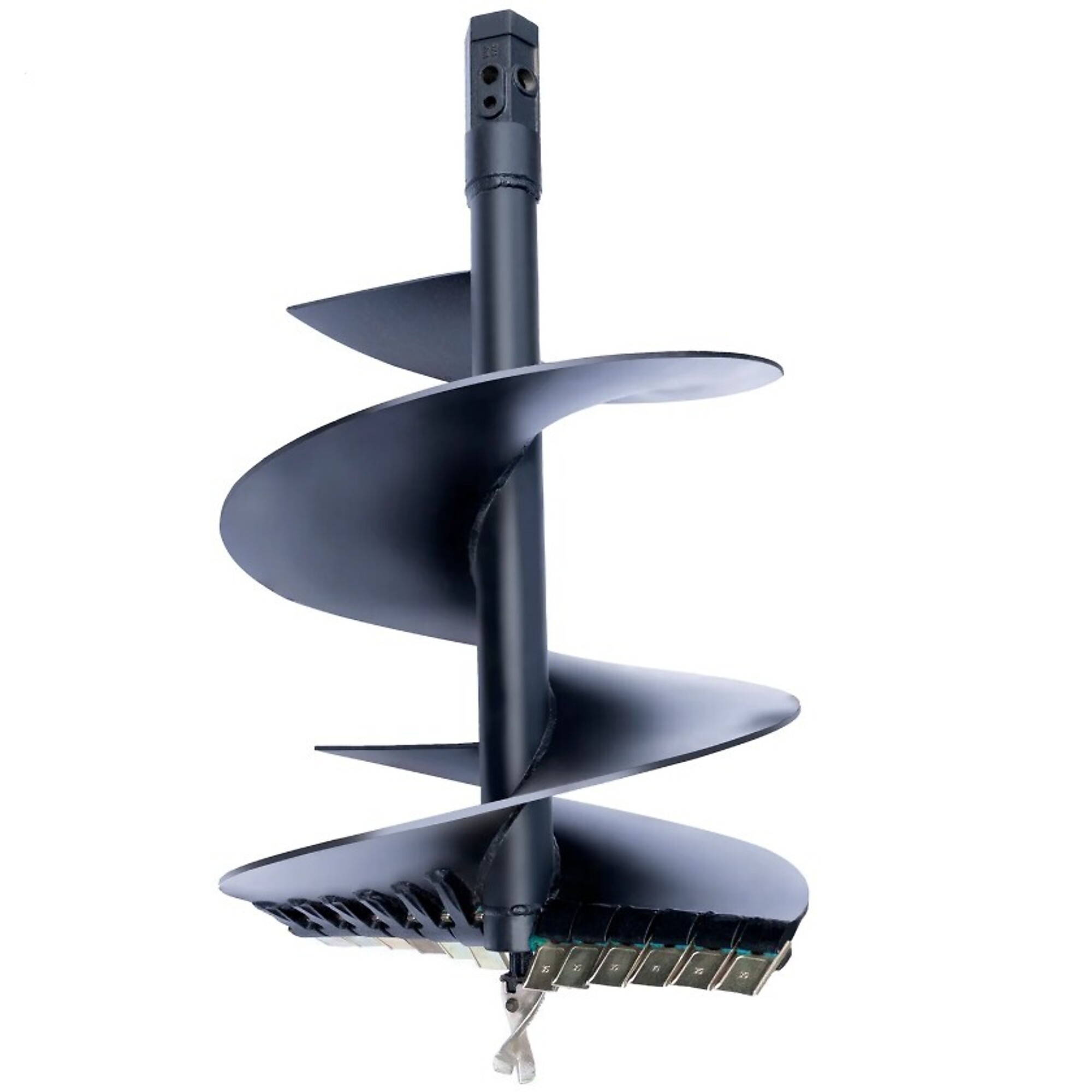 Tool-Tuff Industrial Duty Earth Auger, 24" Diameter, Hex Drive, Interchangeable Standard Edges, Model 23-068.